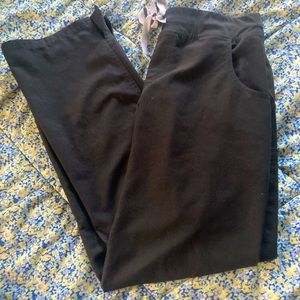 Black figs scrub pants